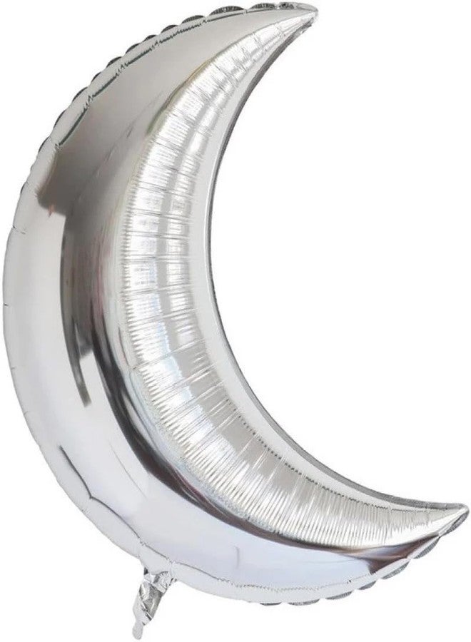 SOI Moon Star Balloons For Decoration | Balloons For Decoration | Moon Foil Balloons For Decoration | Party Balloons For Decoration (Moon Decoration Items) - Image 3